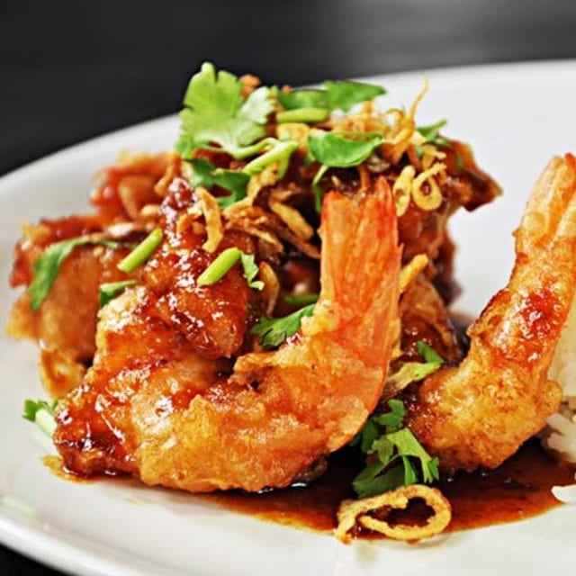 Prawn Manchurian.