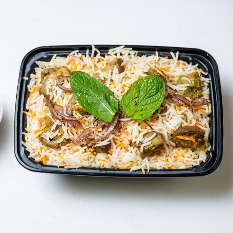 Delicious Lamb Biryani Awaits