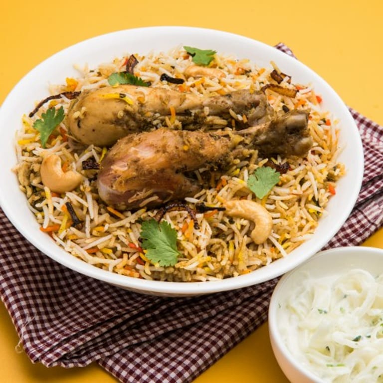 Delicious Chicken Dum Biryani and More