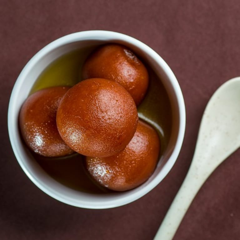 Indulge in our gulab jamun