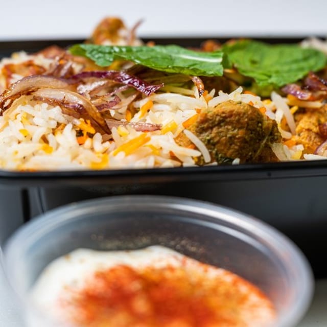 Lamb Biryani.